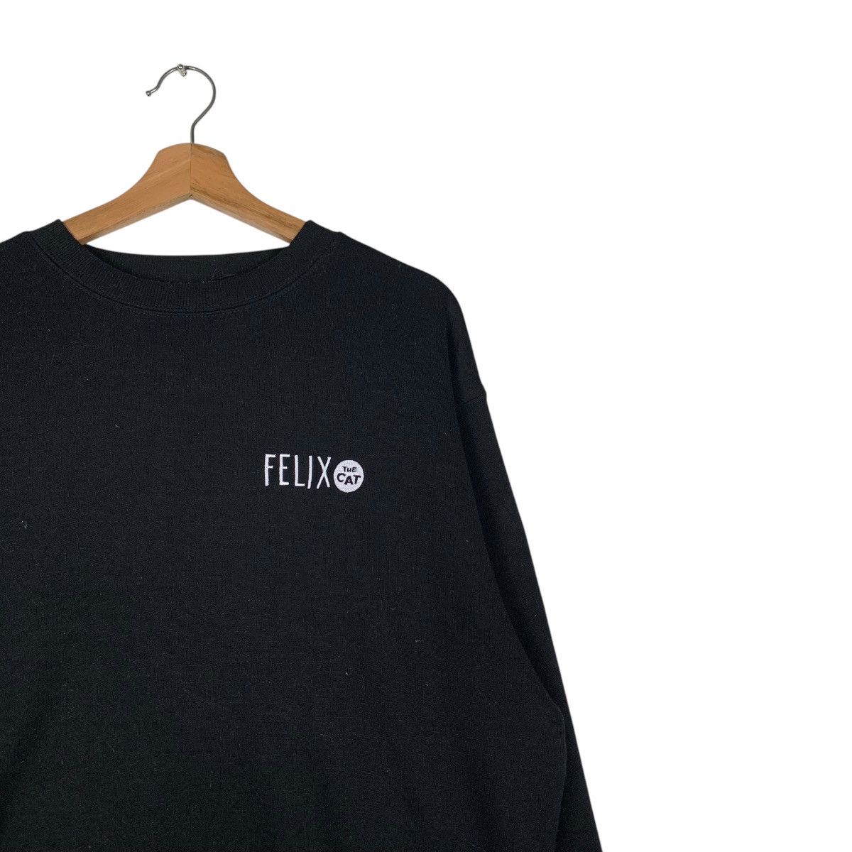 Cartoon Network FELIX The Cat Graphics Printed Crewneck Sweatshirt #1451-C65 Size US M / EU 48-50 / 2 - 7 Thumbnail