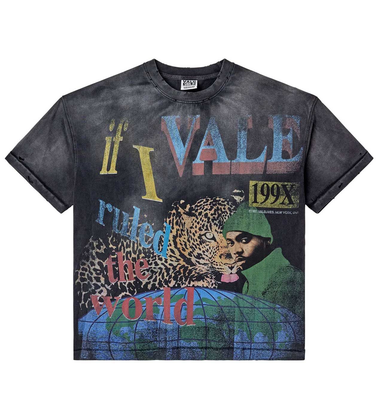 Vale Forever Da Ruler Tee Black *In-Store Exclusive* Size US XL / EU 56 / 4 - 1 Thumbnail