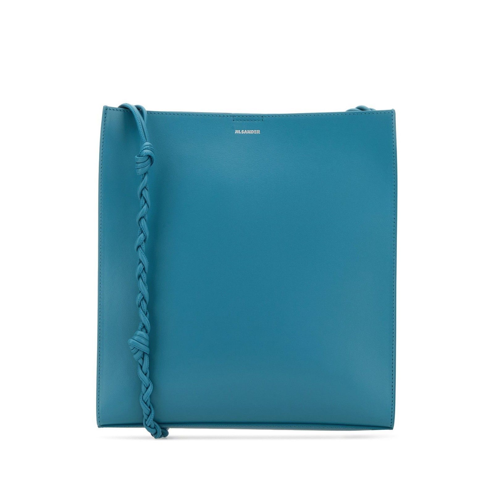 Jil Sander JIL SANDER Tangle Medium Blue Leather Shoulder Bag New Size ONE SIZE - 1 Thumbnail