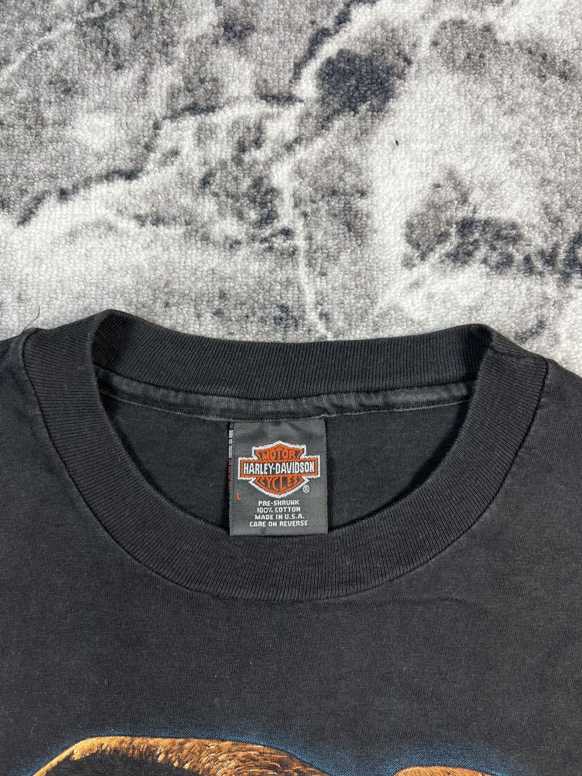 Harley Davidson Harley Davidson Eagle 1996 Southern Alberta Vintage Tee Size US L / EU 52-54 / 3 - 3 Thumbnail