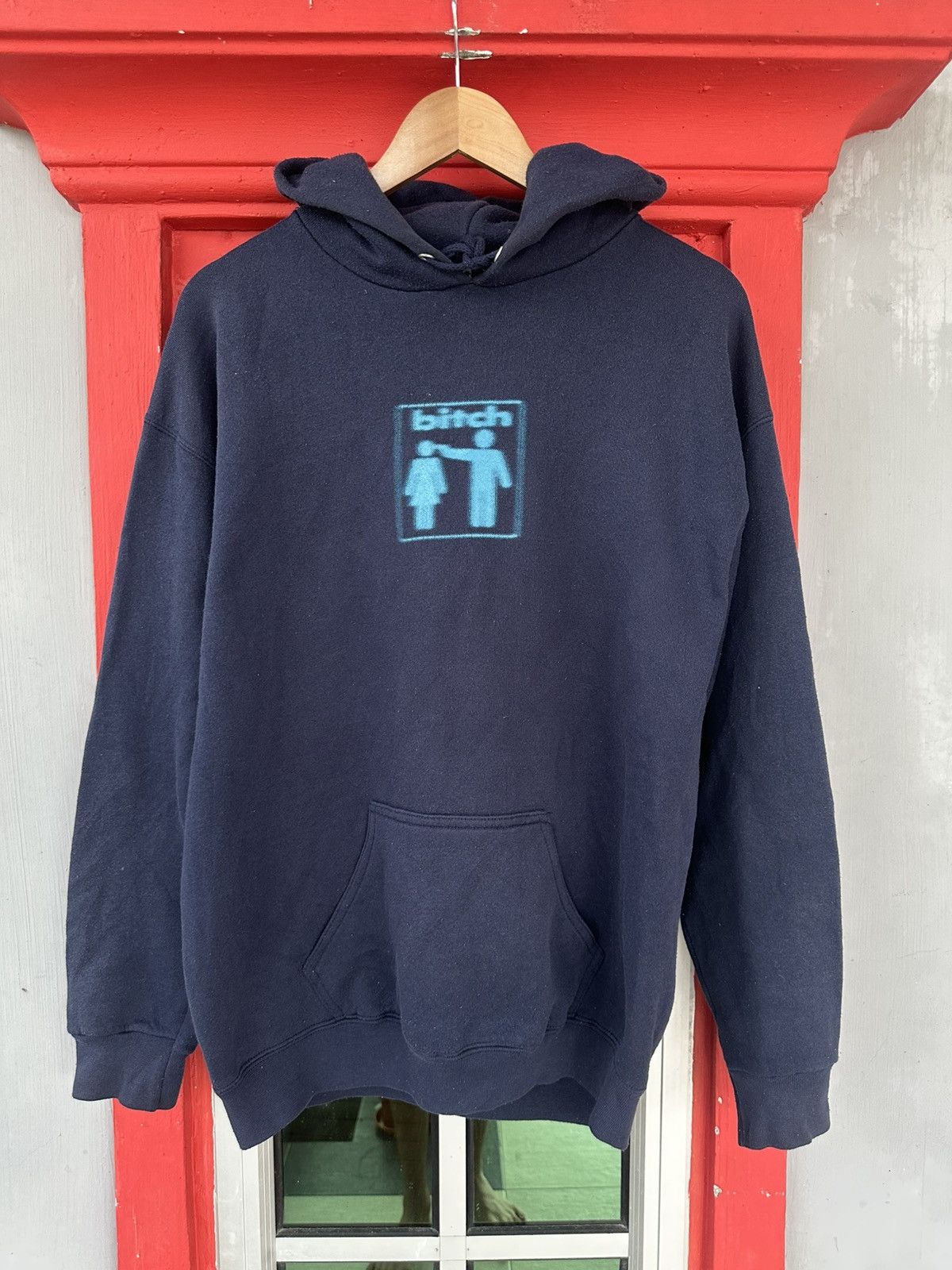 Girl Skateboards × Streetwear Vintage Hoodie 90s BITCH SKATEBOARDS