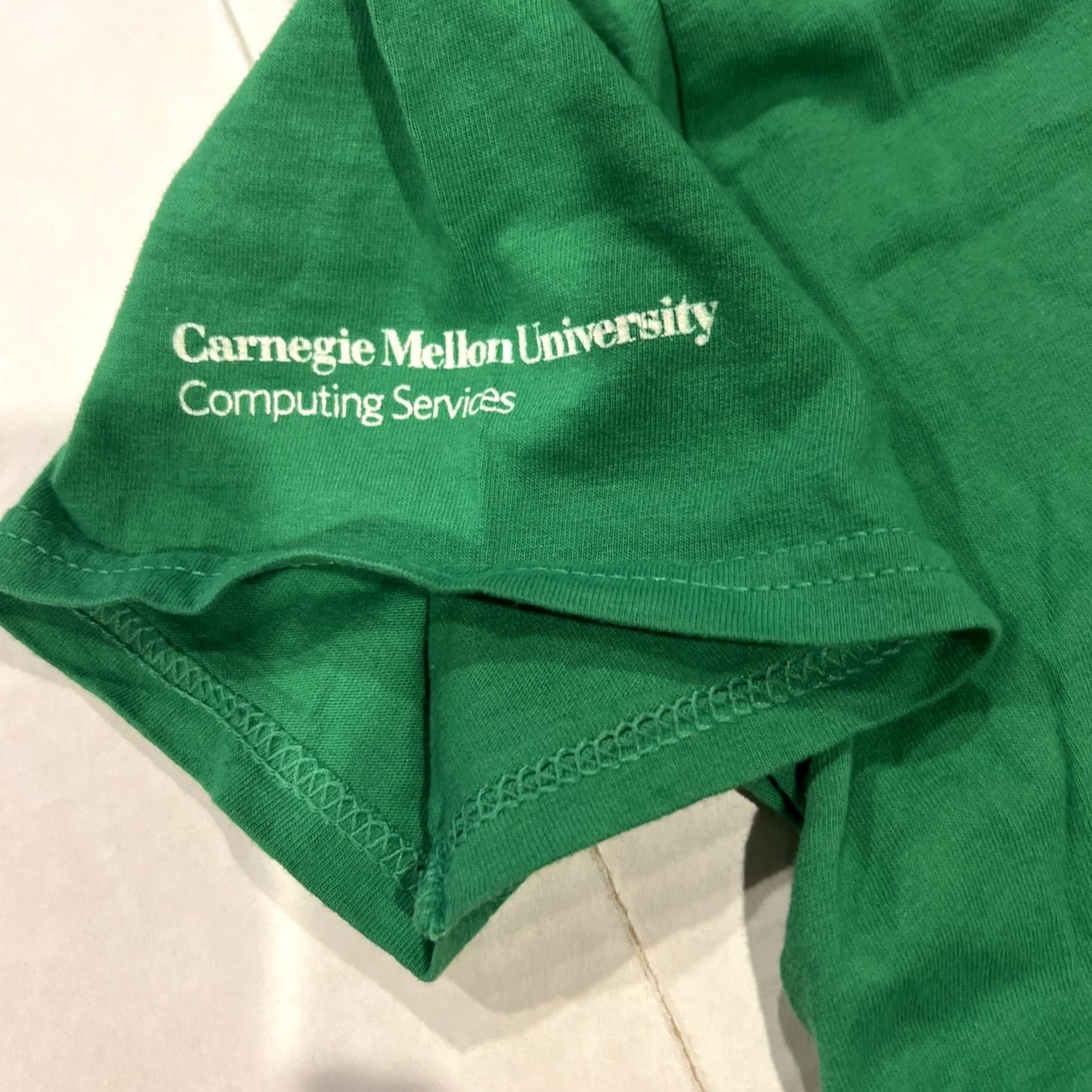 Gildan Rare Google Apps Carnegie Mellon University Computing Services Shirt Large New Size US L / EU 52-54 / 3 - 6 Thumbnail