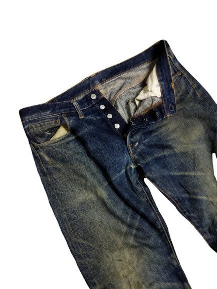 Denime Distressed Denime Selvedge Jeans Size US 36 / EU 52 - 3 Thumbnail