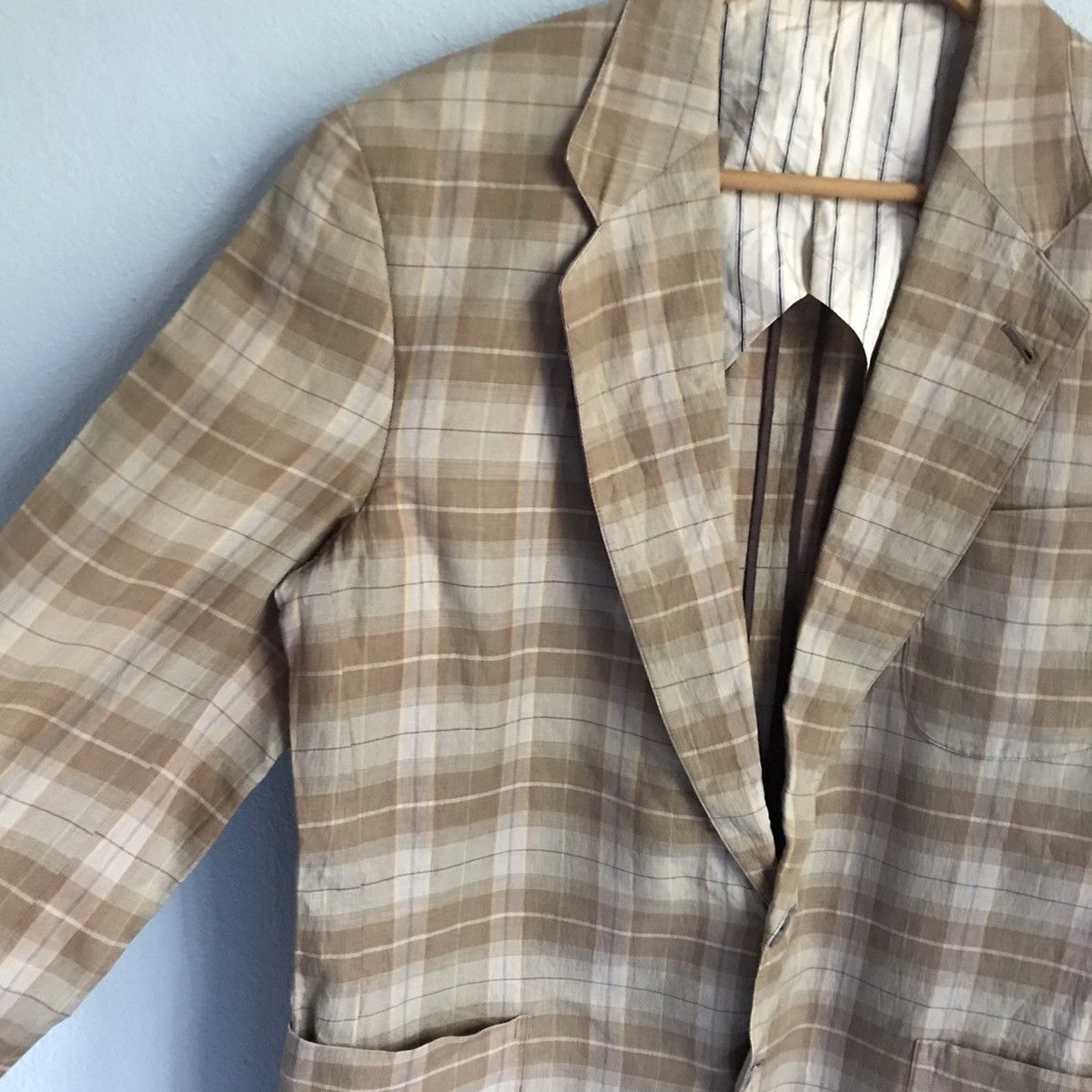 Burberry × Burberry Prorsum Burberry london plaid blazer jacket Dinner Coat Size US M / EU 48-50 / 2 - 4 Thumbnail