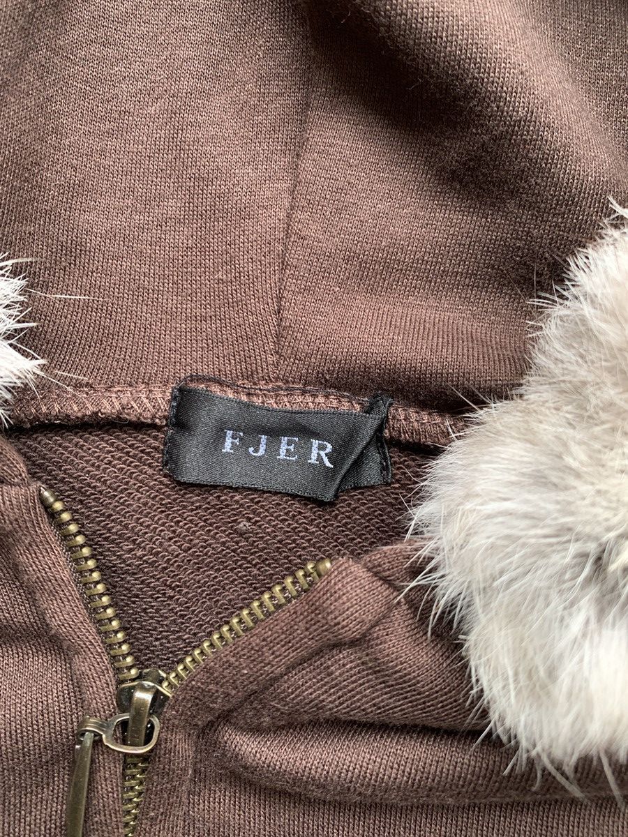 If Six Was Nine 2000s Japanese Archive Raccoon Fur Hoodie Cargo Vest Jacket Size US M / EU 48-50 / 2 - 4 Thumbnail