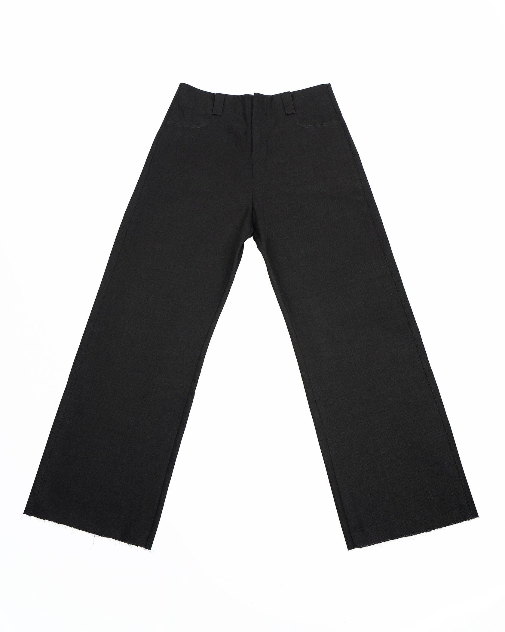 image of Handcrafted x Individual Designer Nktrmnv Wide Denim Pants Black 01.01, Men's (Size 32)
