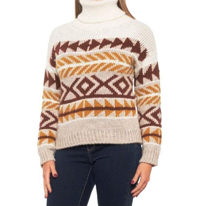 Anthropologie ❤️Anthropologie Elsamanda Alpaca Turtleneck Sz L Women's Swe Size L / US 10 / IT 46 - 1 Thumbnail