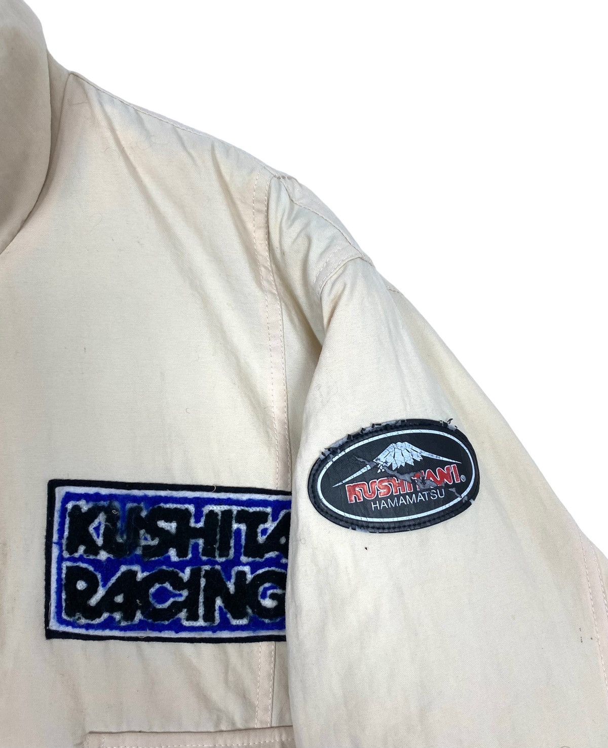 Japanese Brand Rare‼️ Vtg Kushitani Racing Jacket Big Logo Made in Japan Size US M / EU 48-50 / 2 - 6 Thumbnail