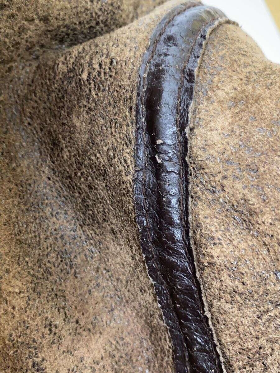 Avirex Avirex Plain Sheep Leather Flight Jacket Brown Size US M / EU 48-50 / 2 - 8 Thumbnail