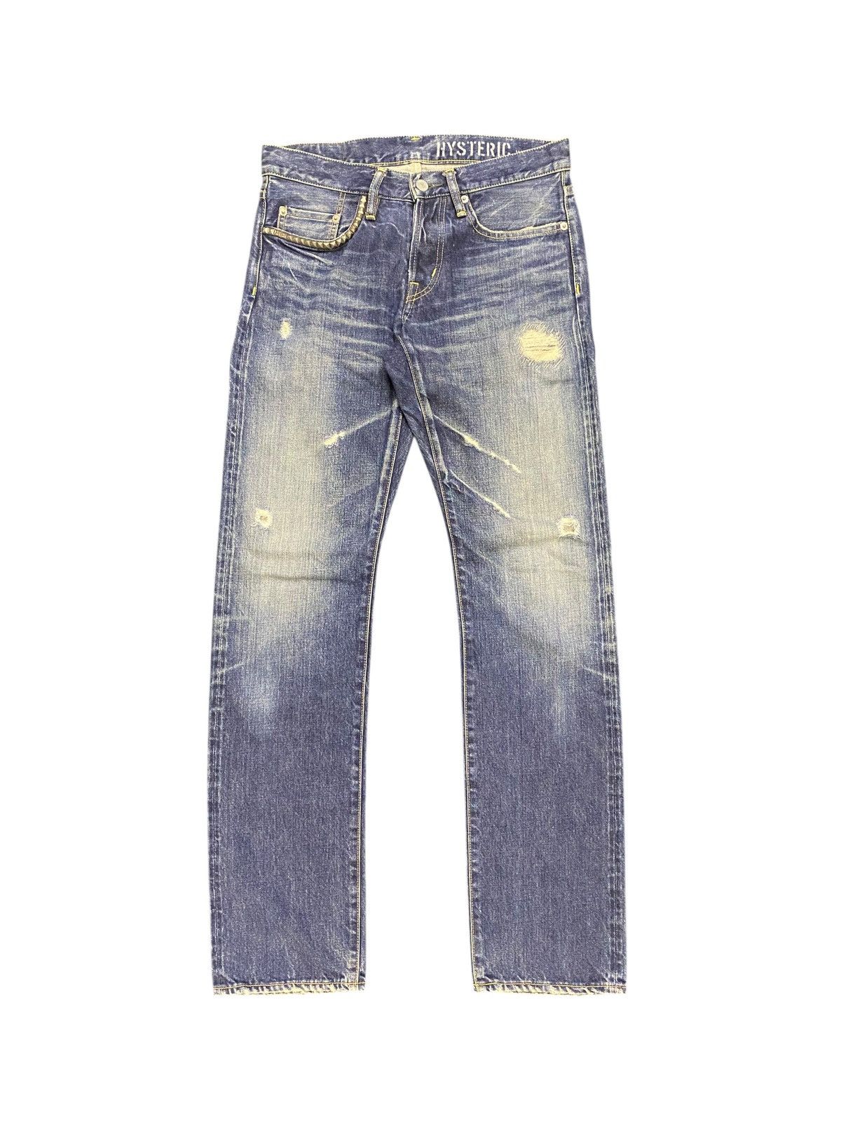 Hysteric Glamour Hysteric Glamour Distressed Stud Denim Size US 30 / EU 46 - 1 Thumbnail