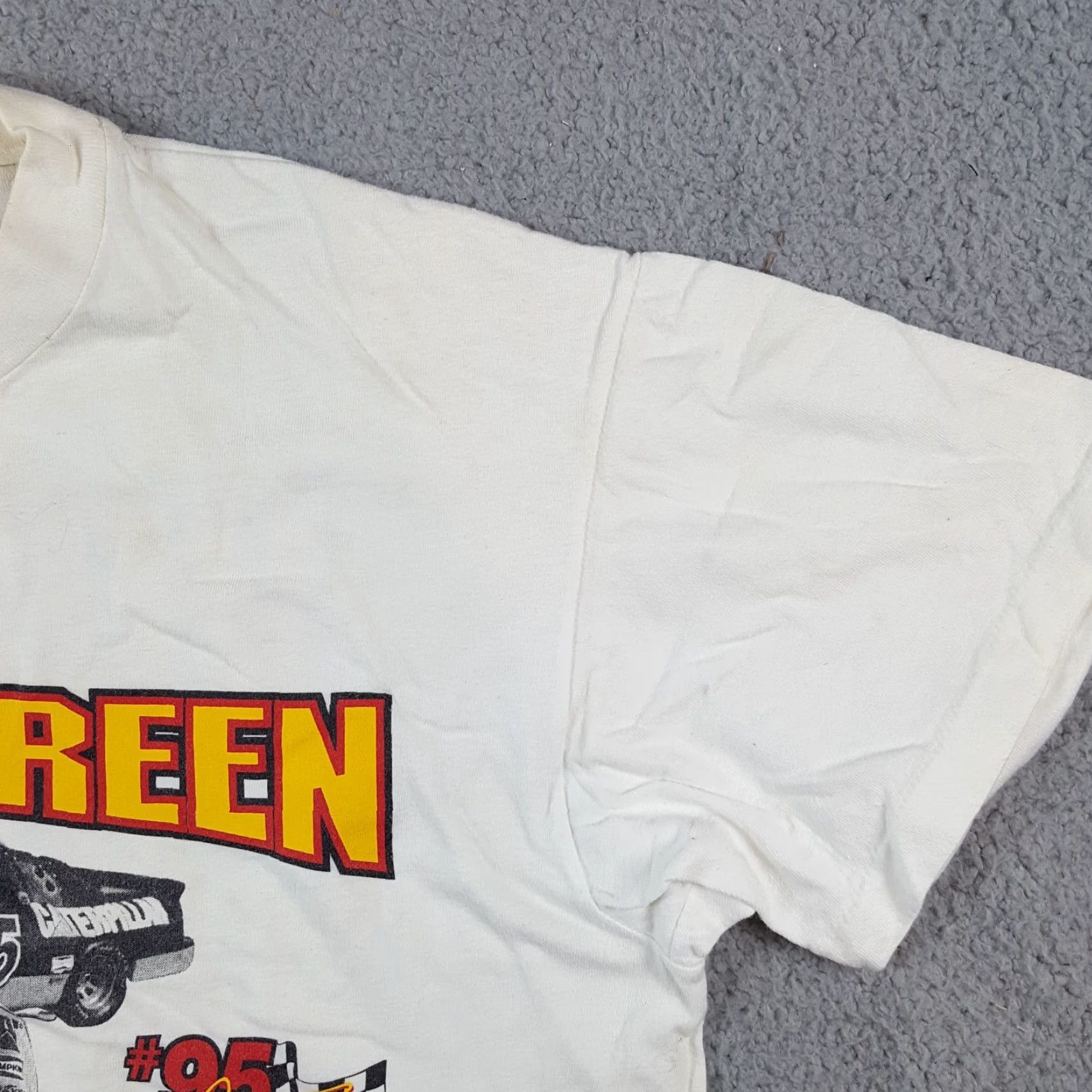 Hanes Vintage 90s NASCAR Racing T-Shirt Sz Large Men Cotton Y2K Race Car Retro NASCAR Logo Tee Size US L / EU 52-54 / 3 - 5 Thumbnail