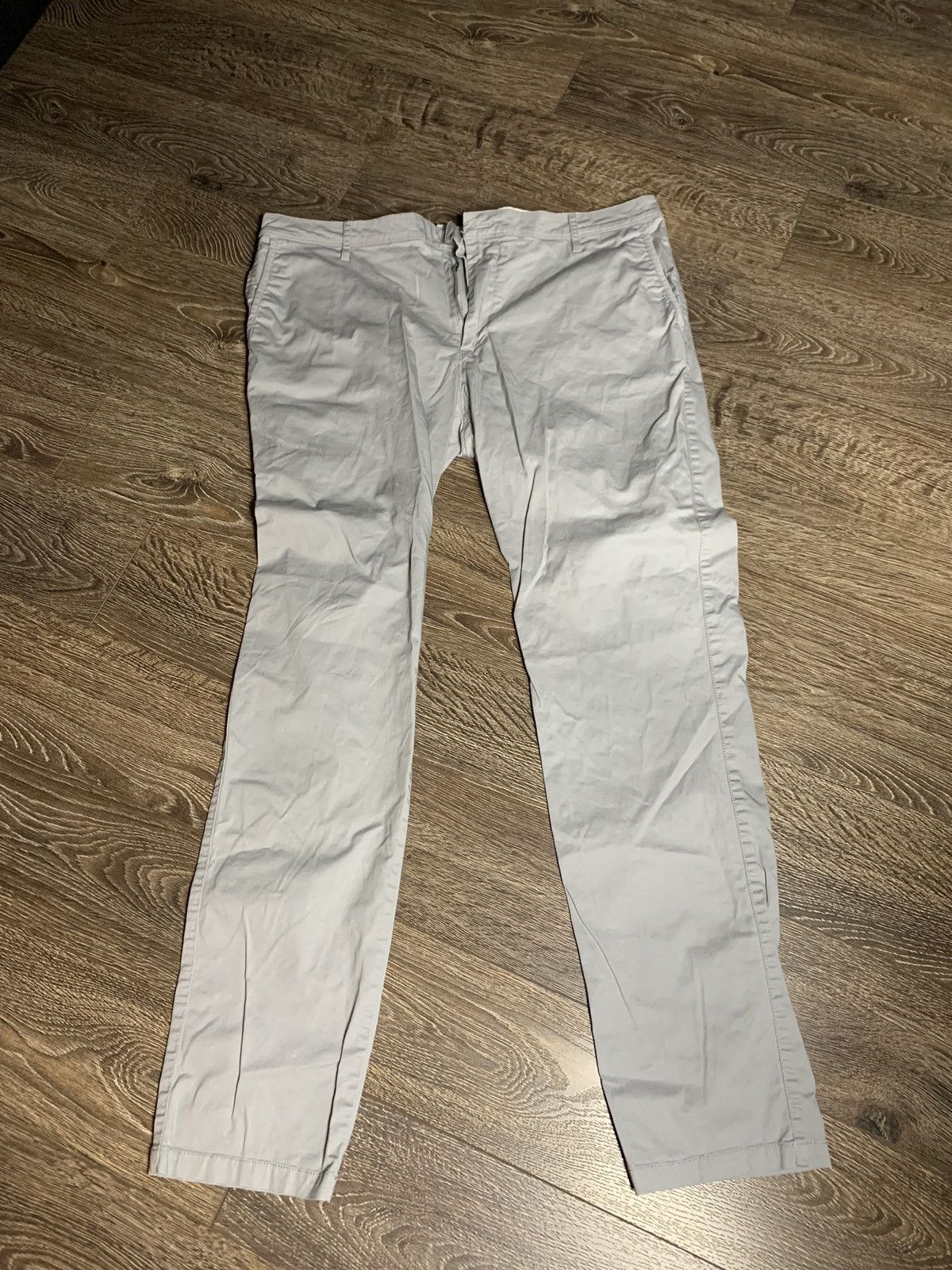 Armani Exchange × Designer Armani Exchange Casual Pants in Grey Size US 34 / EU 50 - 1 Thumbnail