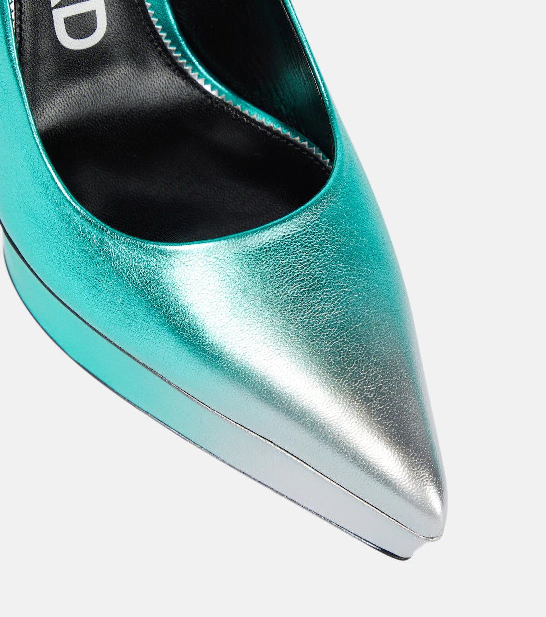 Tom Ford o1y0126 Pumps in Green/Silver Size US 7.5 / IT 37.5 - 3 Thumbnail