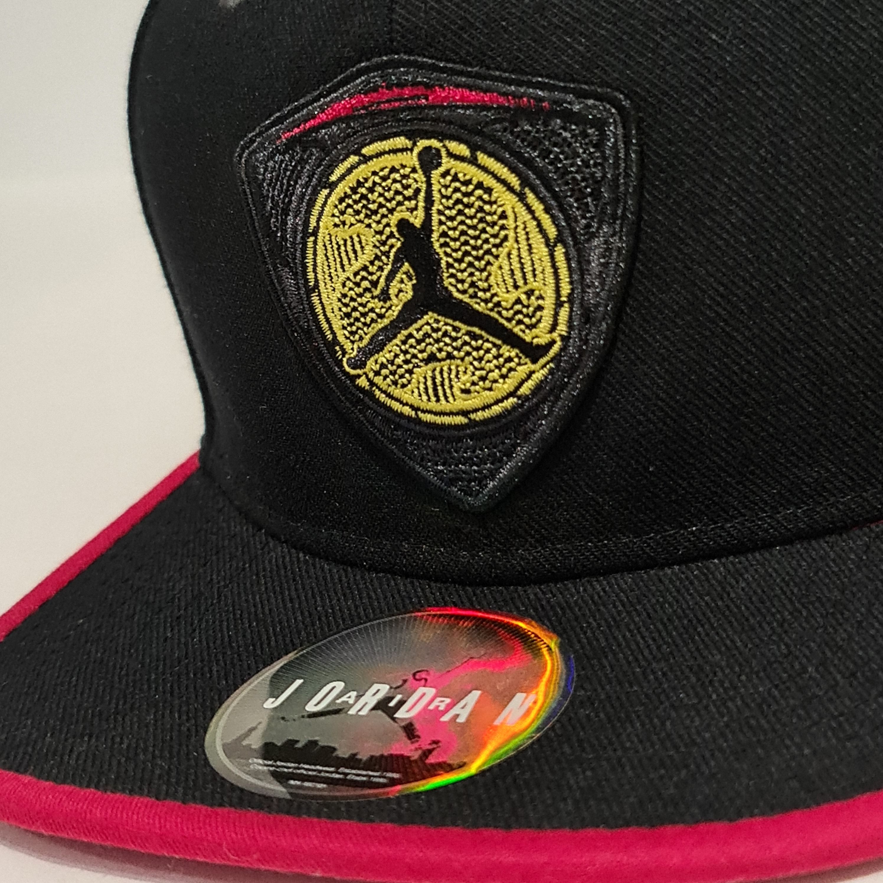 Jordan Brand Jordan Cap Snapback 'Ferrari Jumpman' Black/Red Size ONE SIZE - 6 Thumbnail