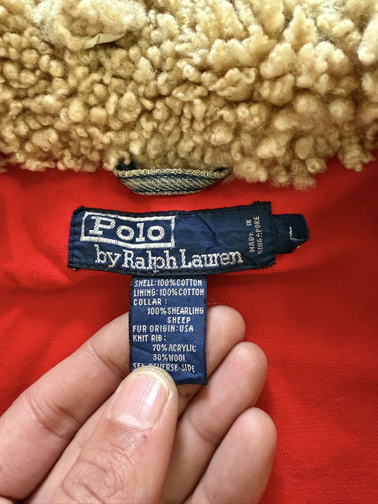 Polo Ralph Lauren 💥CRAZY GRAIL💥 RALPH LAUREN A2 DENIM BOMBER JACKET Size US L / EU 52-54 / 3 - 12 Thumbnail