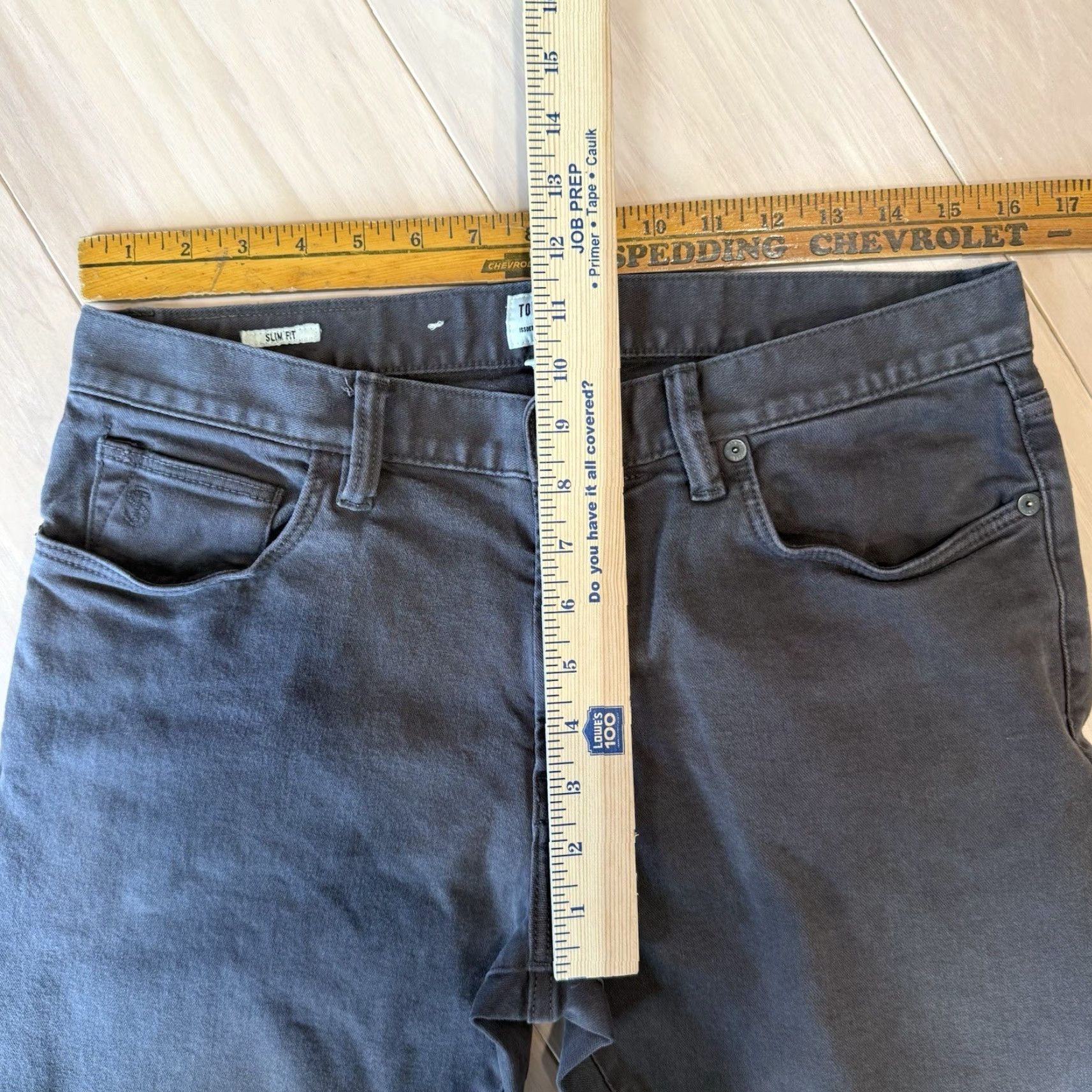 Todd Snyder Todd Snyder 5 Pocket Chino Pants Slim Fit Brown 32 Mens Pants 5-Pocket Design Button Logo Cotton Flat Front Casual Workwear Vintage No Size US 32 / EU 48 - 7 Thumbnail