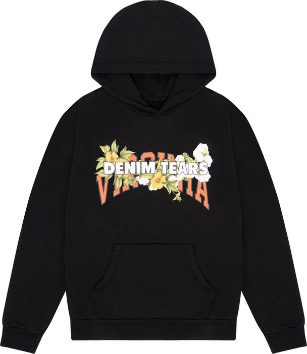 DENIM TEARS DENIM TEARS Hoodie Black | Grailed