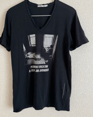 Other Uniqlo UT size S black Jim Jarmusch "Permanent Vacation" Size US S / EU 44-46 / 1 - 1 Thumbnail