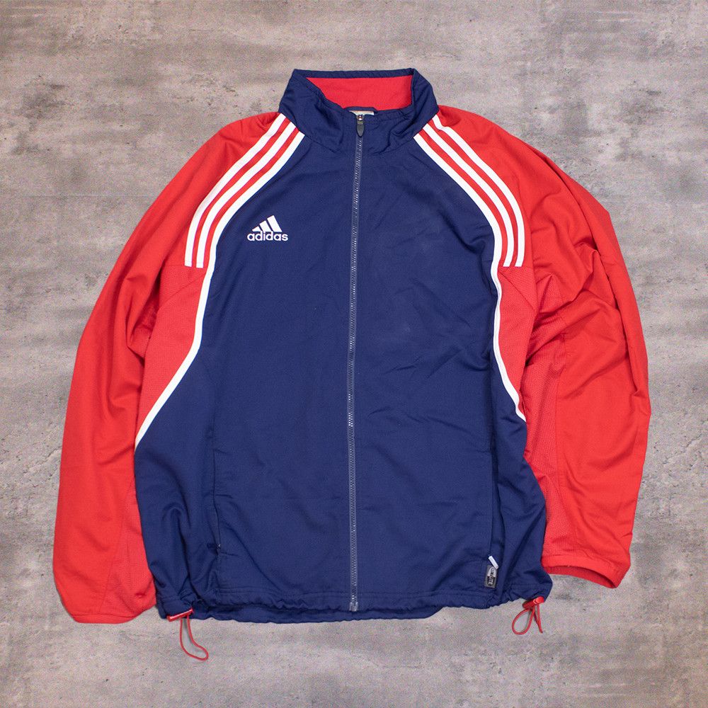 Adidas Streetwear Vintage Vintage 1990 s Adidas Curve Team USA Track Jacket Grailed