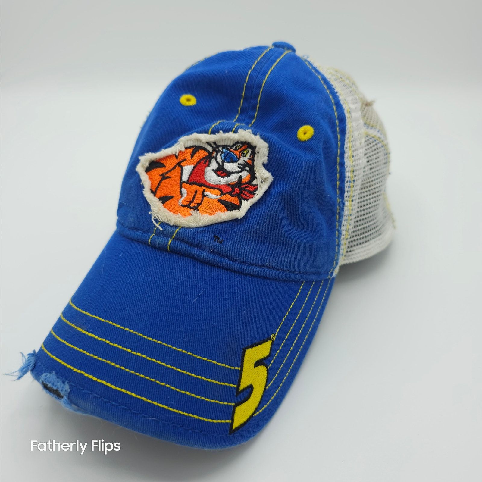 Chase Authentics Vintage Terry Labonte #5 Kellogg’s Tony the Tiger NASCAR Hat Size ONE SIZE - 1 Thumbnail