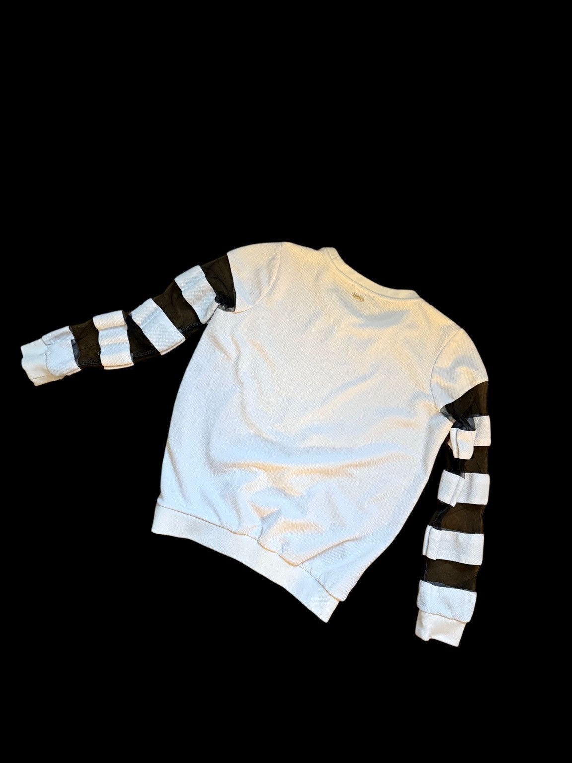 Liu Jo LIU JO Milano YES/NO Sequin Sweatshirt Size M / US 6-8 / IT 42-44 - 3 Thumbnail
