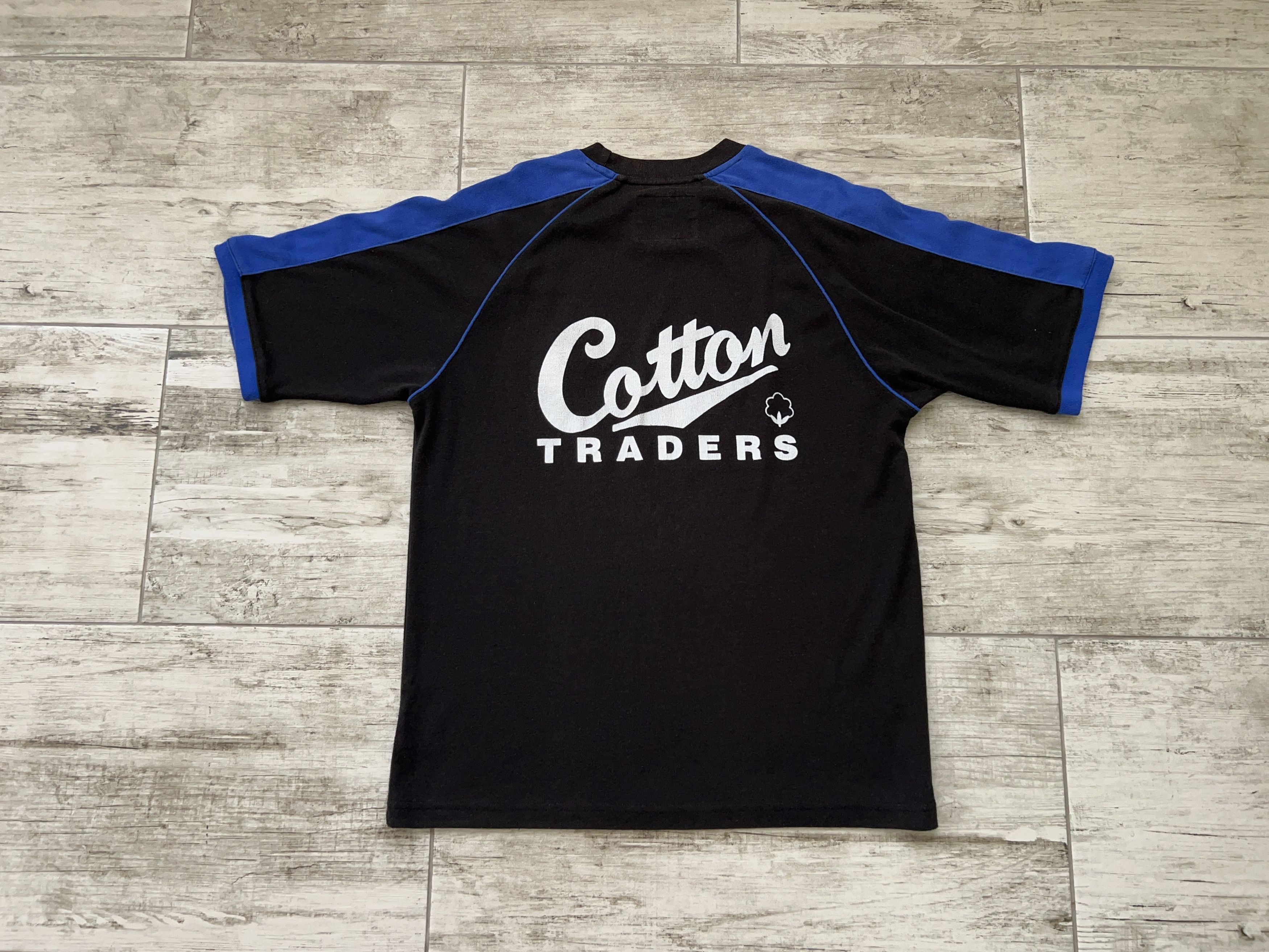 Vintage Mens Bath Rugby Cotton Traders Blackthorn Jersey T Shirt Tee Size US S / EU 44-46 / 1 - 6 Thumbnail