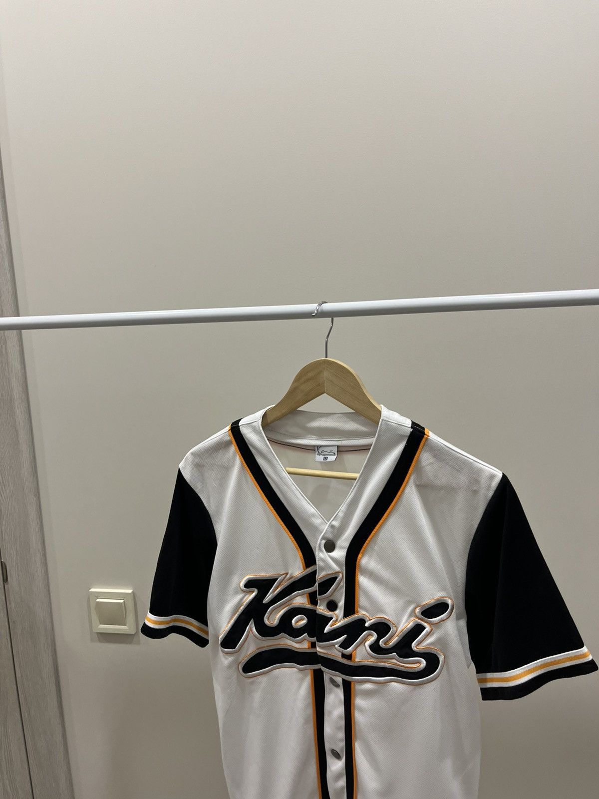 Karl Kani Vintage 💥 Karl Kani Jersey Y2K T-Shirt RAP USA White Size US XS / EU 42 / 0 - 2 Thumbnail