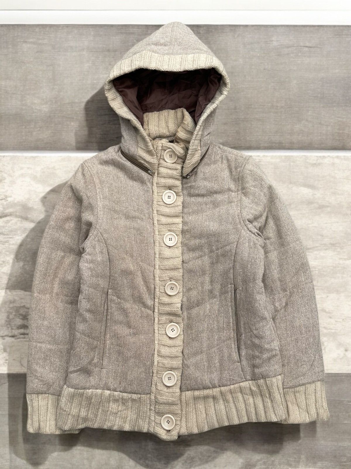 Woolrich Woolen Mills Vintage Woolrich Button Jacket With Hoodie Size M / US 6-8 / IT 42-44 - 1 Thumbnail