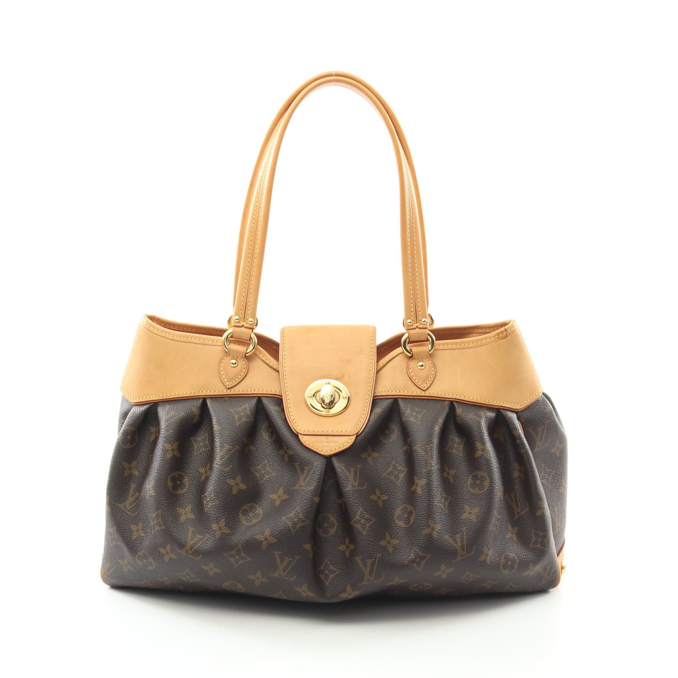 Louis Vuitton Louis Vuitton Boesi Mm Monogram Shoulder Bag Leather Brown Size ONE SIZE - 1 Thumbnail