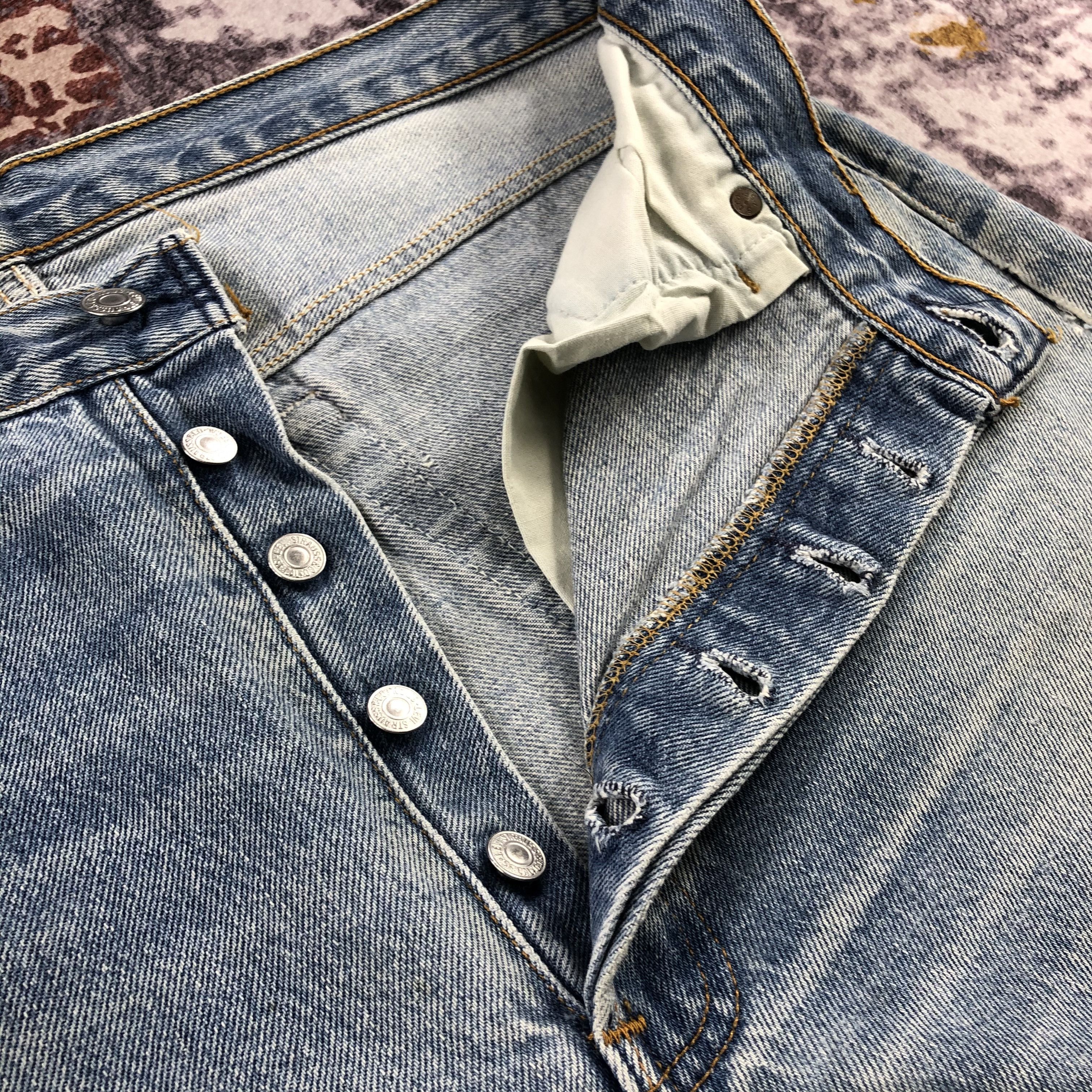 Levi's Vintage 90s Levis 501 Jeans-JM2766 Size US 36 / EU 52 - 11 Thumbnail