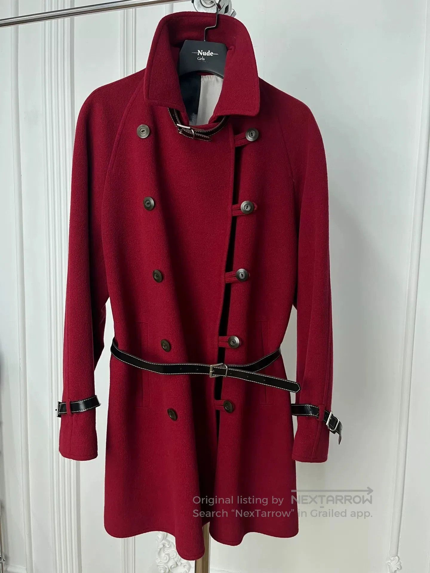Jean Paul Gaultier vintage jean paul gaultier red coat. Size XL / US 12-14 / IT 48-50 - 1 Thumbnail