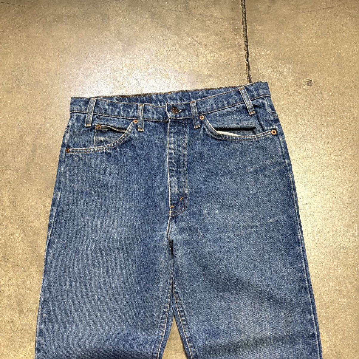 Levi's Vintage 80s Levis 517 Orange Tab Denim Jeans Bootcut USA Size US 32 / EU 48 - 9 Thumbnail