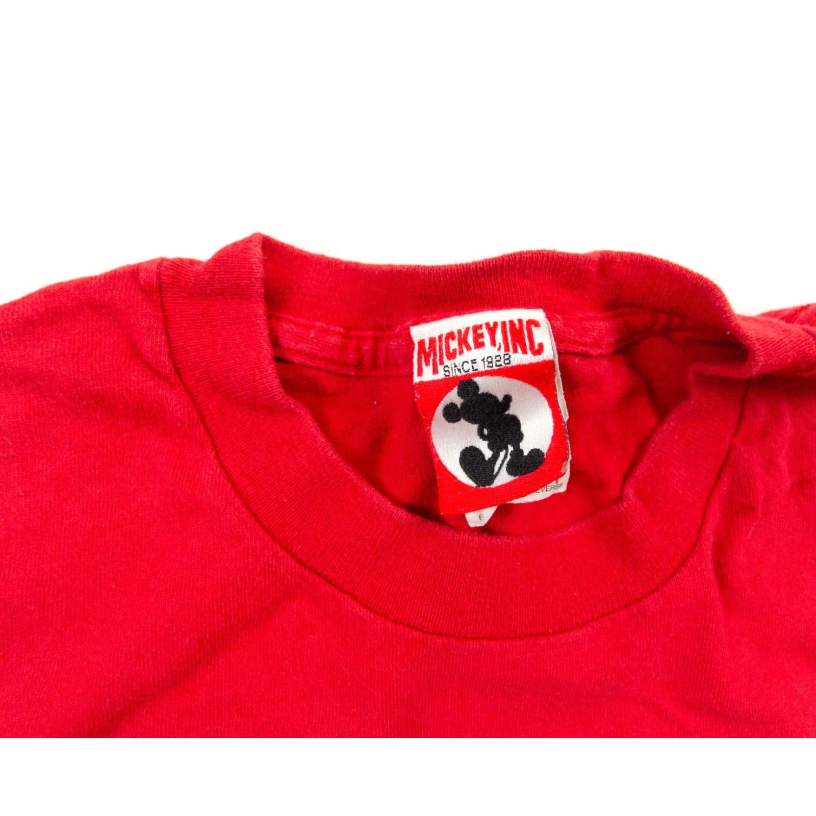Disney VINTAGE Disney Disneyland 90s Mickey Minnie Mouse T-Shirt Adult Large Red Short Sleeve Mens Size US L / EU 52-54 / 3 - 5 Thumbnail