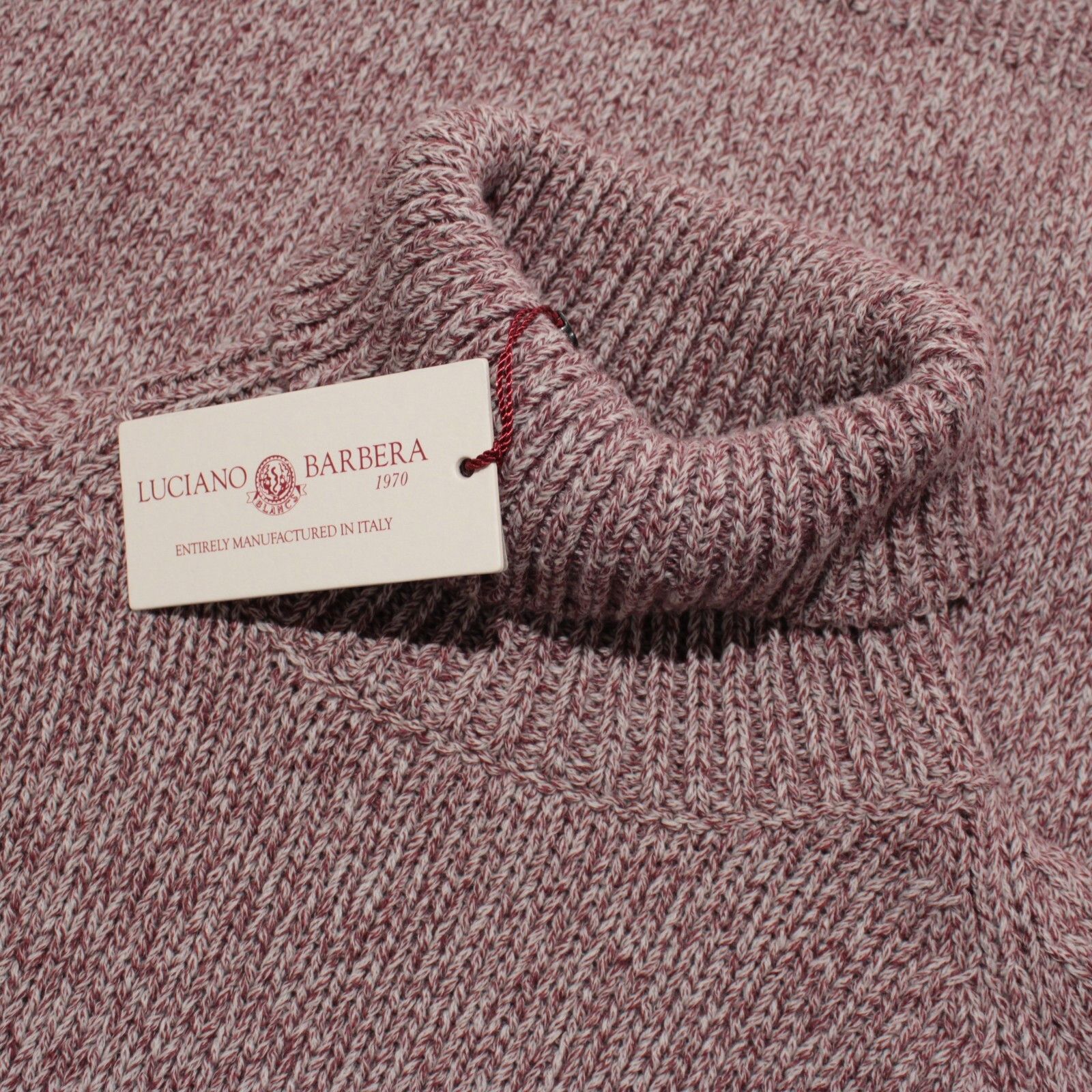 Luciano Barbera Luciano Barbera Sweater Size US M in Red Size US M / EU 48-50 / 2 - 1 Thumbnail
