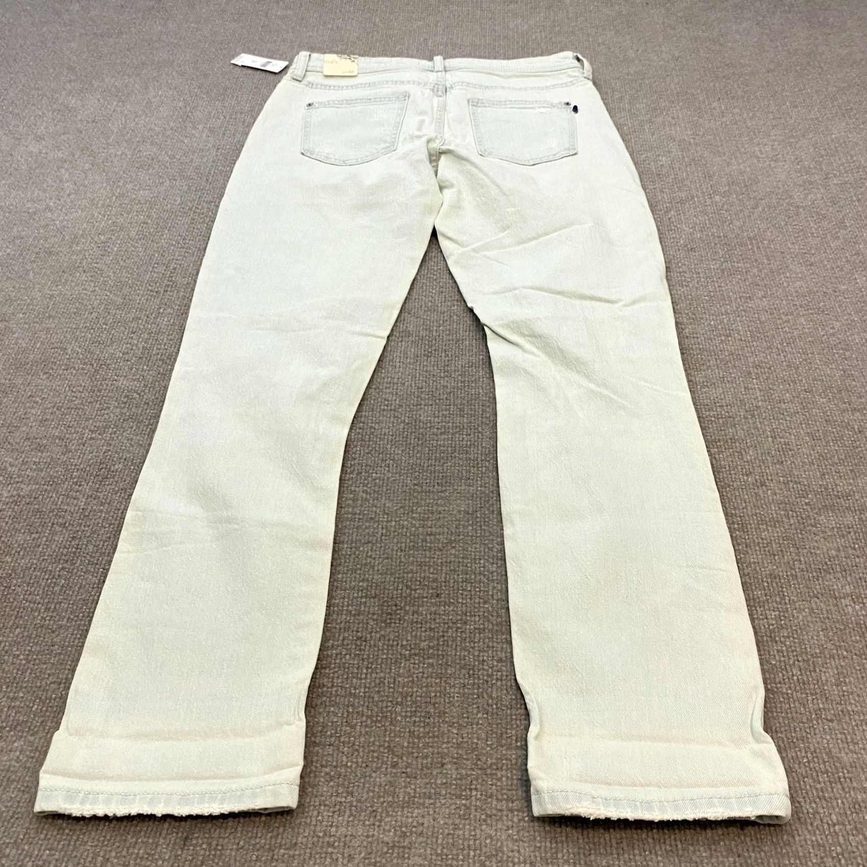 Vintage Pilcro Jeans Womens 26 Blue Slim Boyfriend Distressed Boho Stretch Fits 31x30 Size 26" / US 2 / IT 38 - 7 Thumbnail