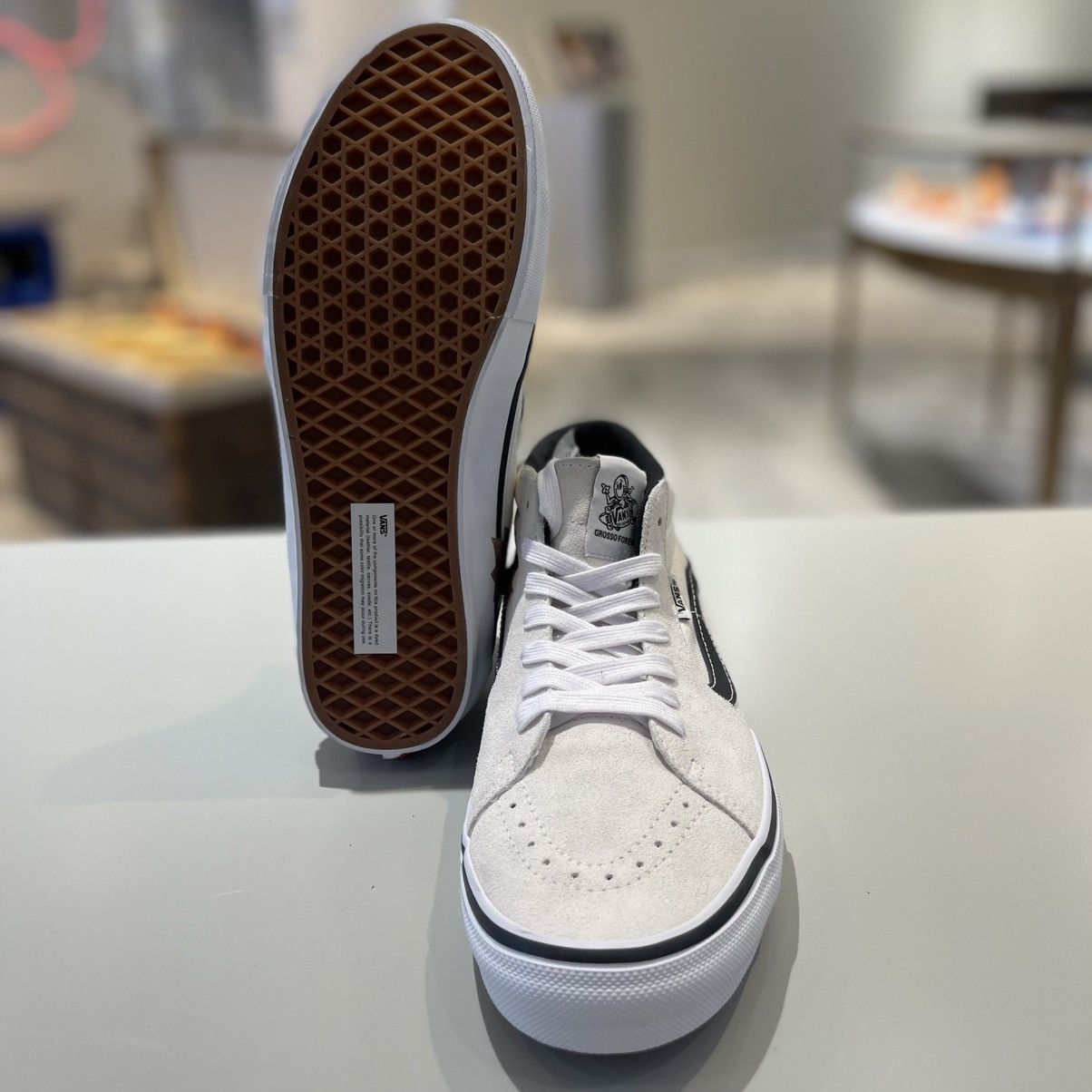 Supreme × Vans Vans Nate Lowman Supreme Skate Grosso Mid (Unreleased) Size US 11 / EU 44 - 12 Thumbnail