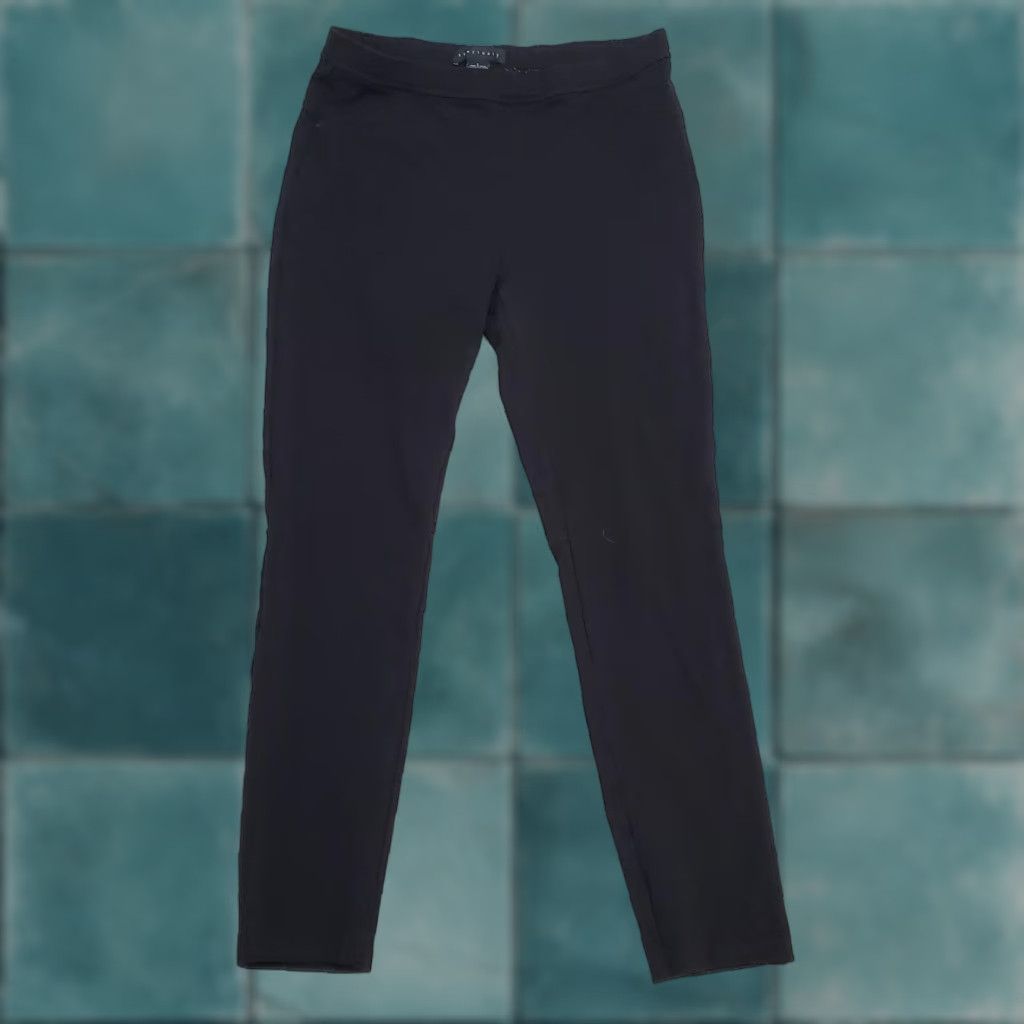 Sanctuary VINTAGE Sanctuary Runway Ponte Leggings Women L Black Pull On Pant Stretch Size 36" / US 14 / IT 50 - 1 Thumbnail