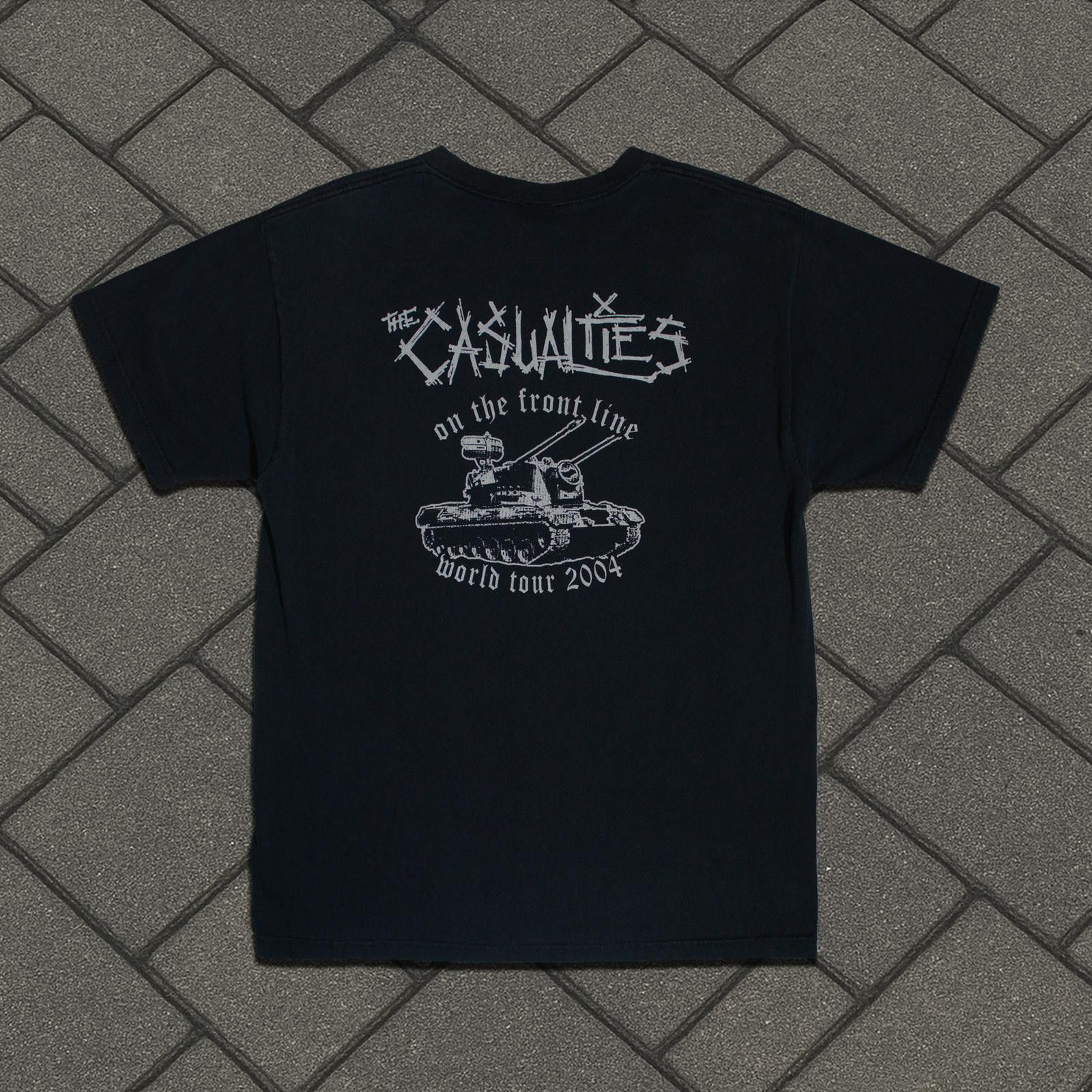 Vintage 2004 The Casualties Criminal Class Tee Size US M / EU 48-50 / 2 - 4 Thumbnail