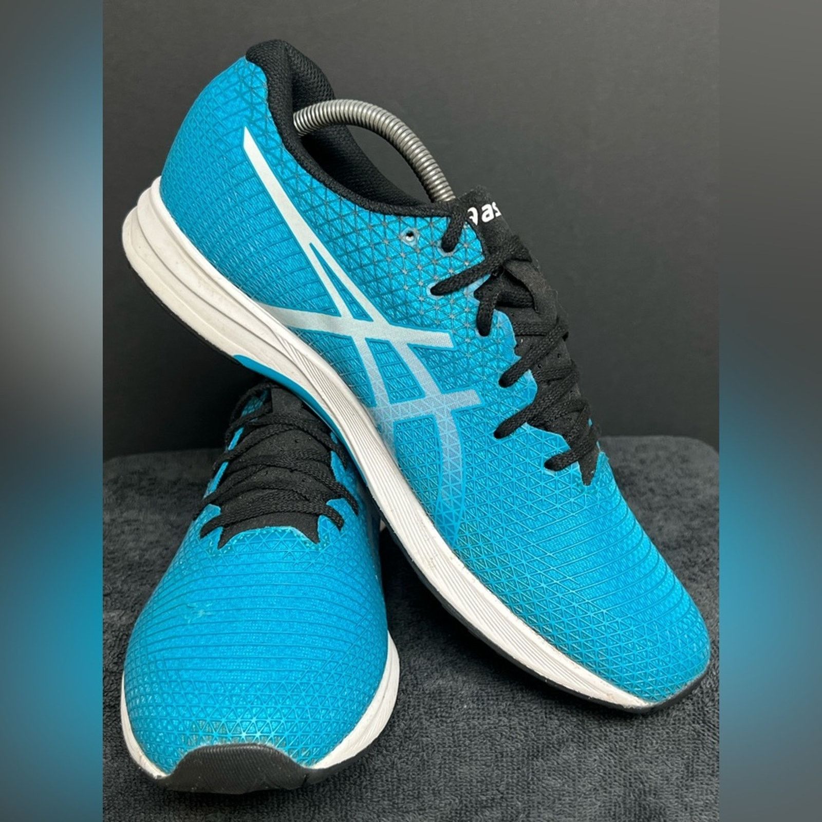 Asics Asics LYTERACER 4 Running Mens Size 10.5 Island Blue White Size US 10.5 / EU 43-44 - 4 Thumbnail