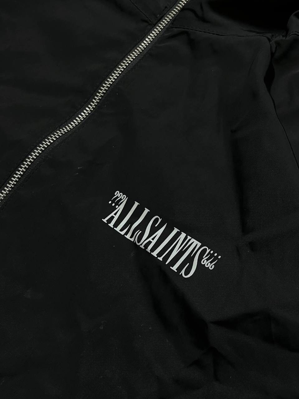 Allsaints Vintage Allsaints Nylon Black Jacket L Size US L / EU 52-54 / 3 - 4 Thumbnail