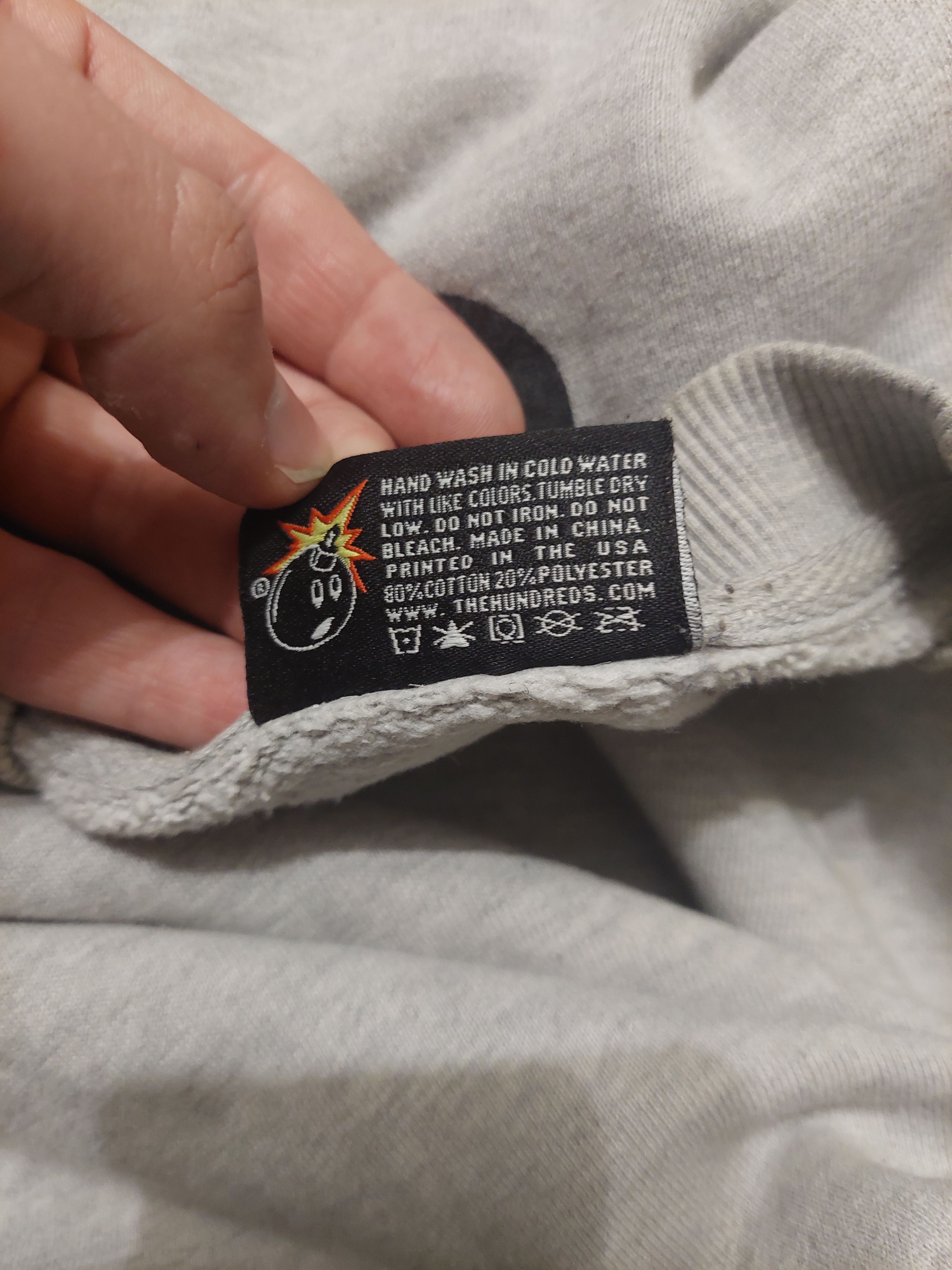 The Hundreds × Vintage The hundreds Mena grey cotton sweatshirt Size US M / EU 48-50 / 2 - 5 Thumbnail