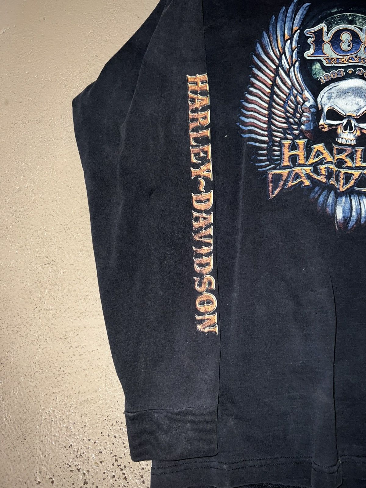 Harley Davidson Harley Davidson “105 Years of Great Motorcylces” Long sleeve Size US L / EU 52-54 / 3 - 3 Thumbnail
