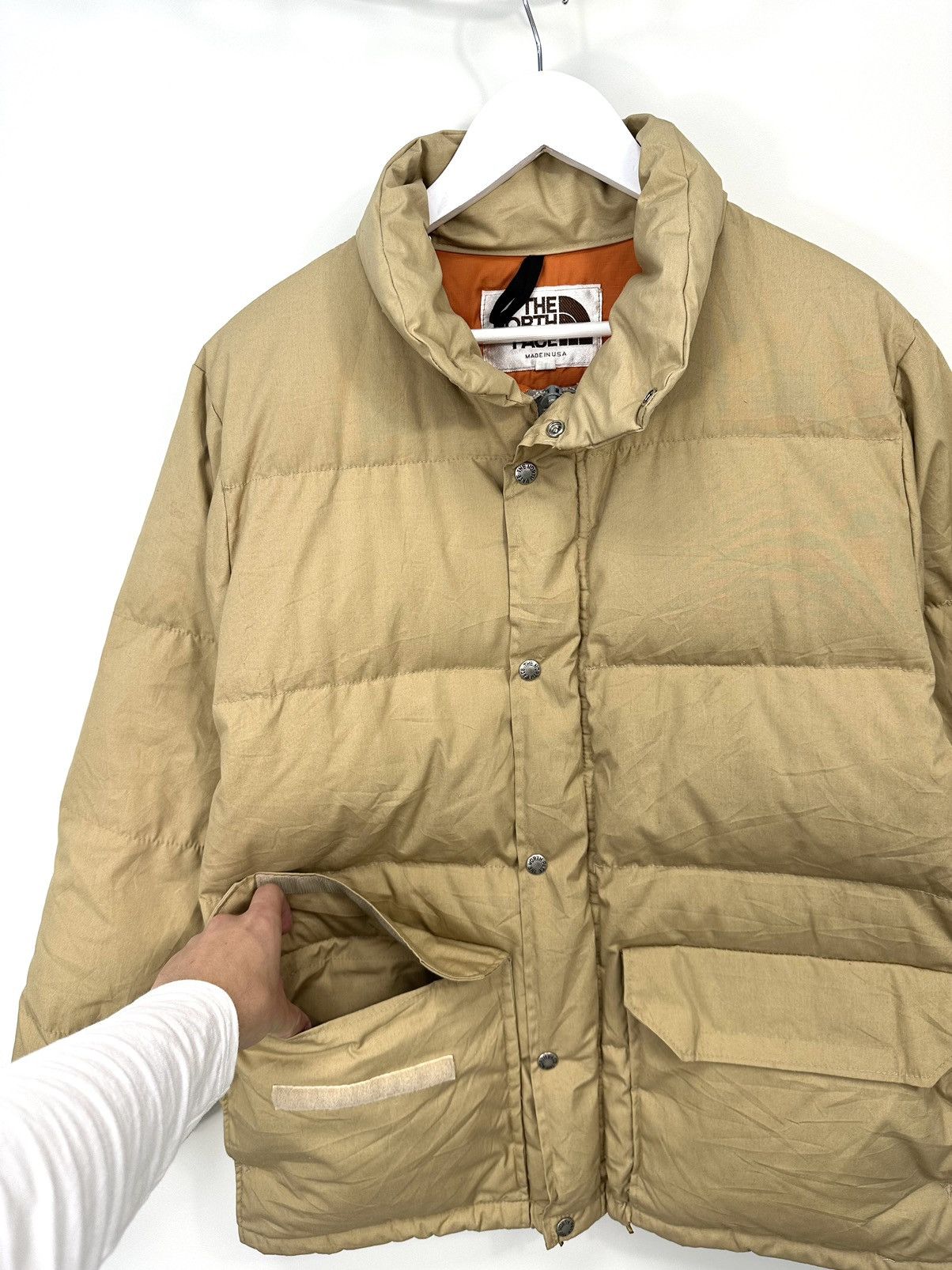 The North Face Vintage 80s The North Face Brown Tag Nuptse Puffer Jacket Size US M / EU 48-50 / 2 - 4 Thumbnail