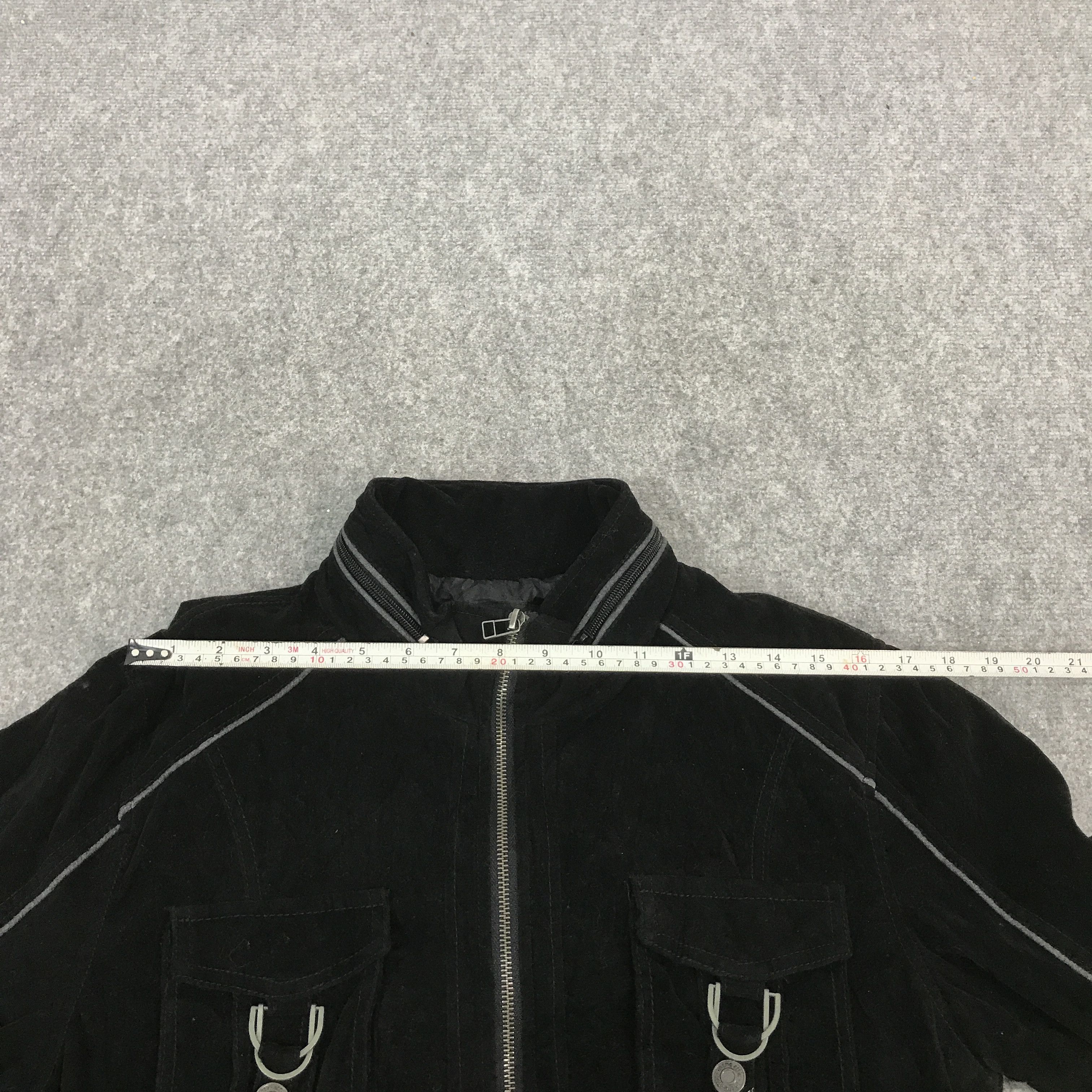 In The Attic × Japanese Brand 🔥in the attic Japan Punk Velvet black jacket Size US M / EU 48-50 / 2 - 8 Thumbnail
