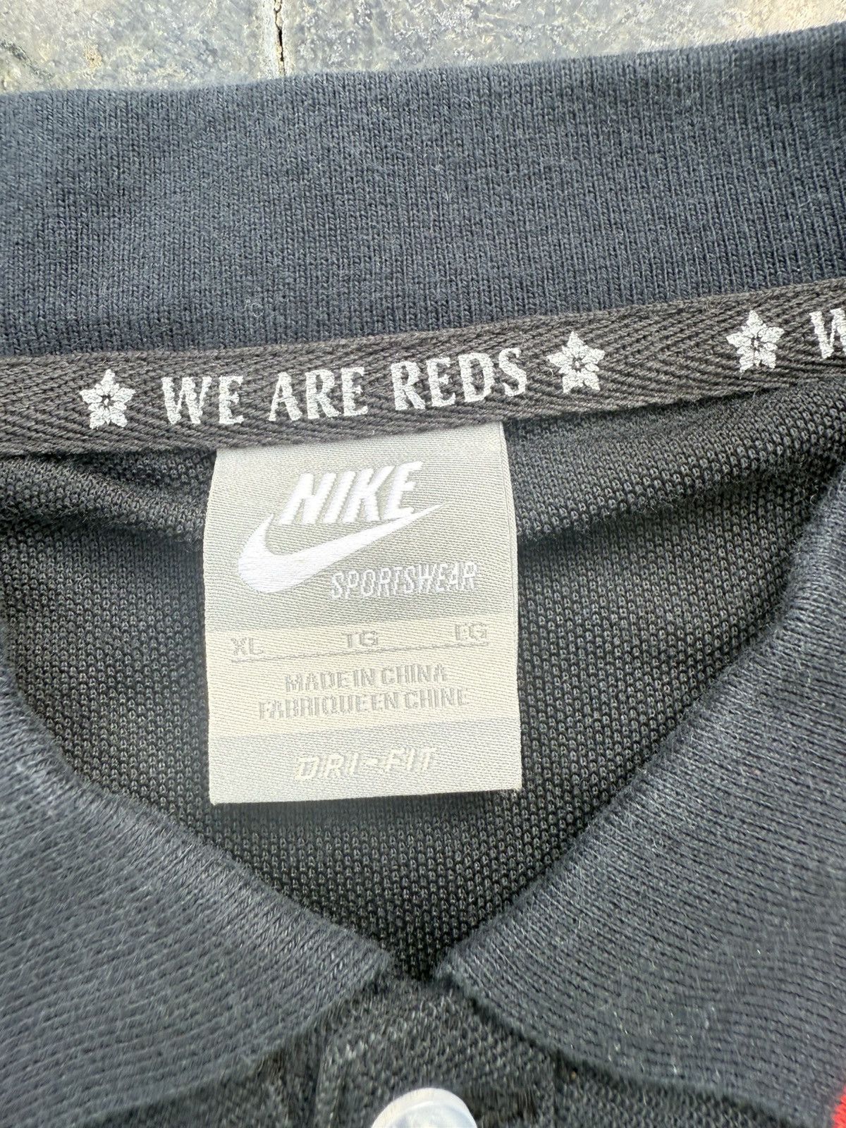 Nike × Vintage 90’s NIKE RED DIAMONDS TEAM Y2K RARE MULTI SWOOSH LOGO TEE Size US M / EU 48-50 / 2 - 7 Thumbnail