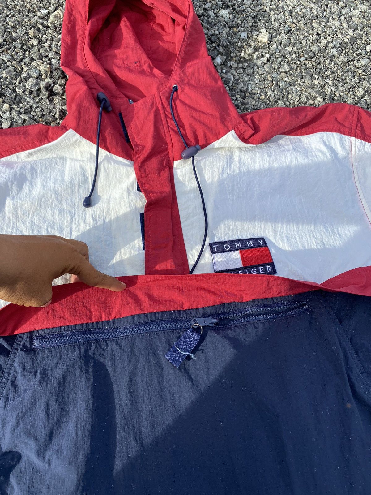 Tommy Hilfiger Sunfaded Tommy Hilfiger Anorak Sailing Gear Jacket Size US M / EU 48-50 / 2 - 3 Thumbnail