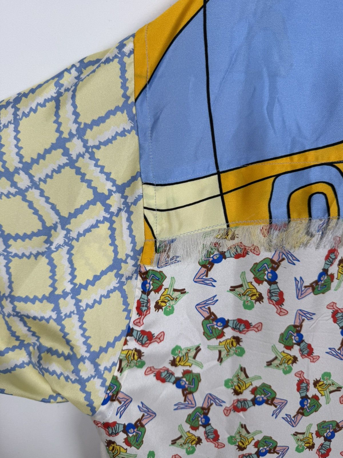Marni MARNI x BRUNO BOZZETTO Silk Oversized Short Sleeve Shirt Size US S / EU 44-46 / 1 - 7 Thumbnail