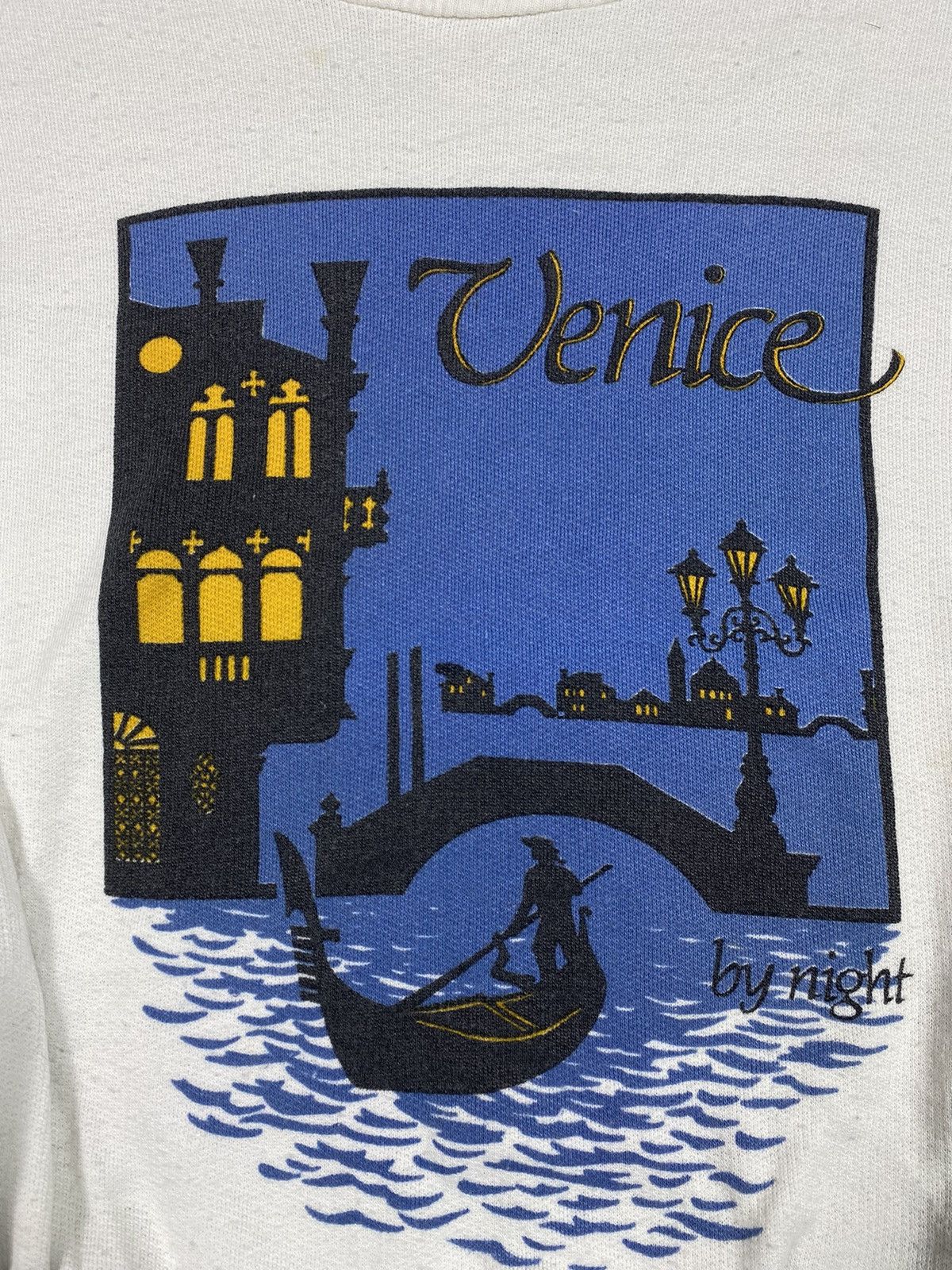 Vintage Vintage 90s Venice by night Sweatshirt big logo style size L Size US L / EU 52-54 / 3 - 4 Thumbnail