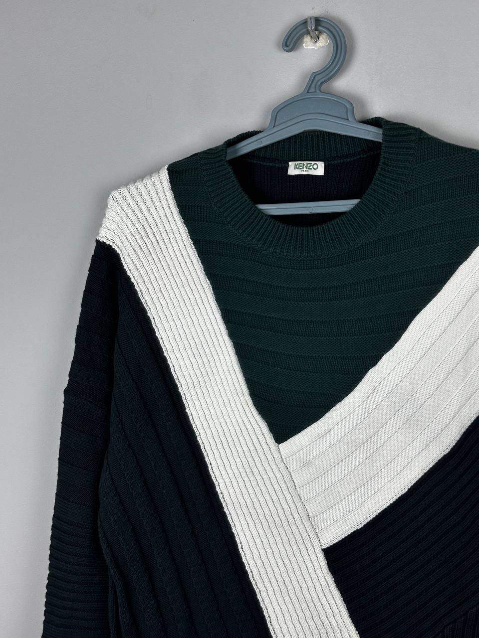 Kenzo Kenzo Vintage Heavyweight Knitted Oversized Sweater Size US L / EU 52-54 / 3 - 3 Thumbnail