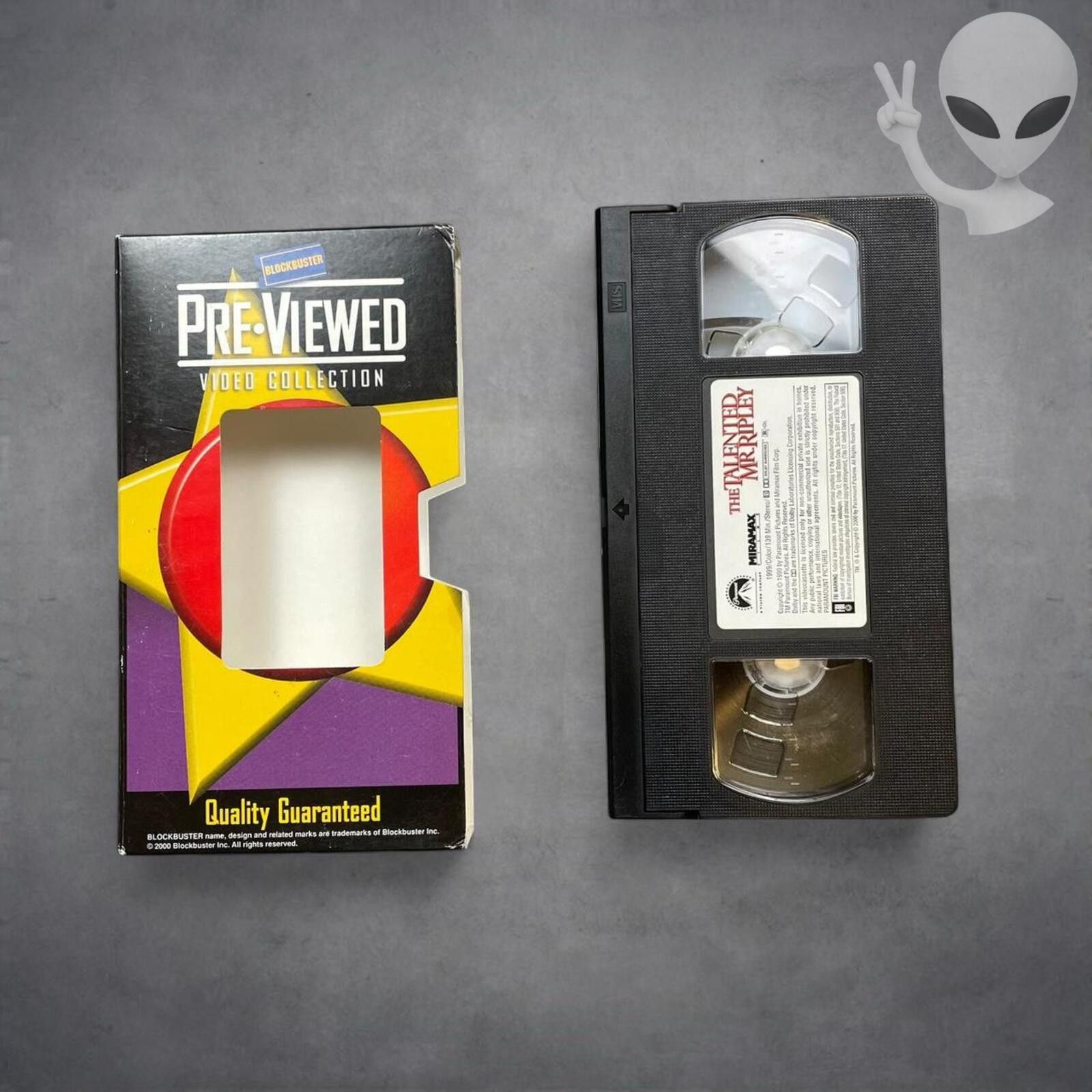 Other The Talented Mr Ripley VHS Blockbuster Pre-Viewed Tape Size ONE SIZE - 8 Thumbnail